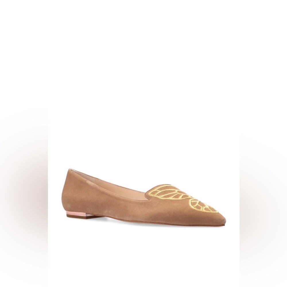 Sophia Webster Women's Butterfly Slip On Pointed Toe Flats
